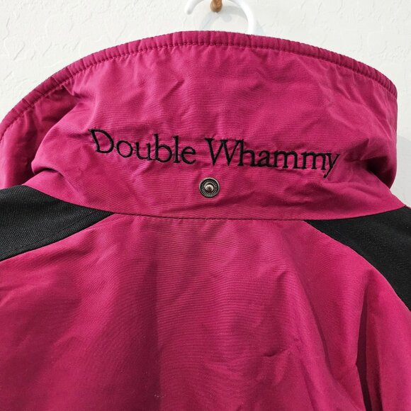 Vintage Women's Double Whammy 2 Piece Zippered Winter Snow Jacket Size Small - Picture 13 of 15